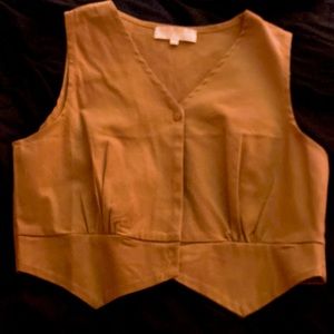 Lizette Collection Tan Vest